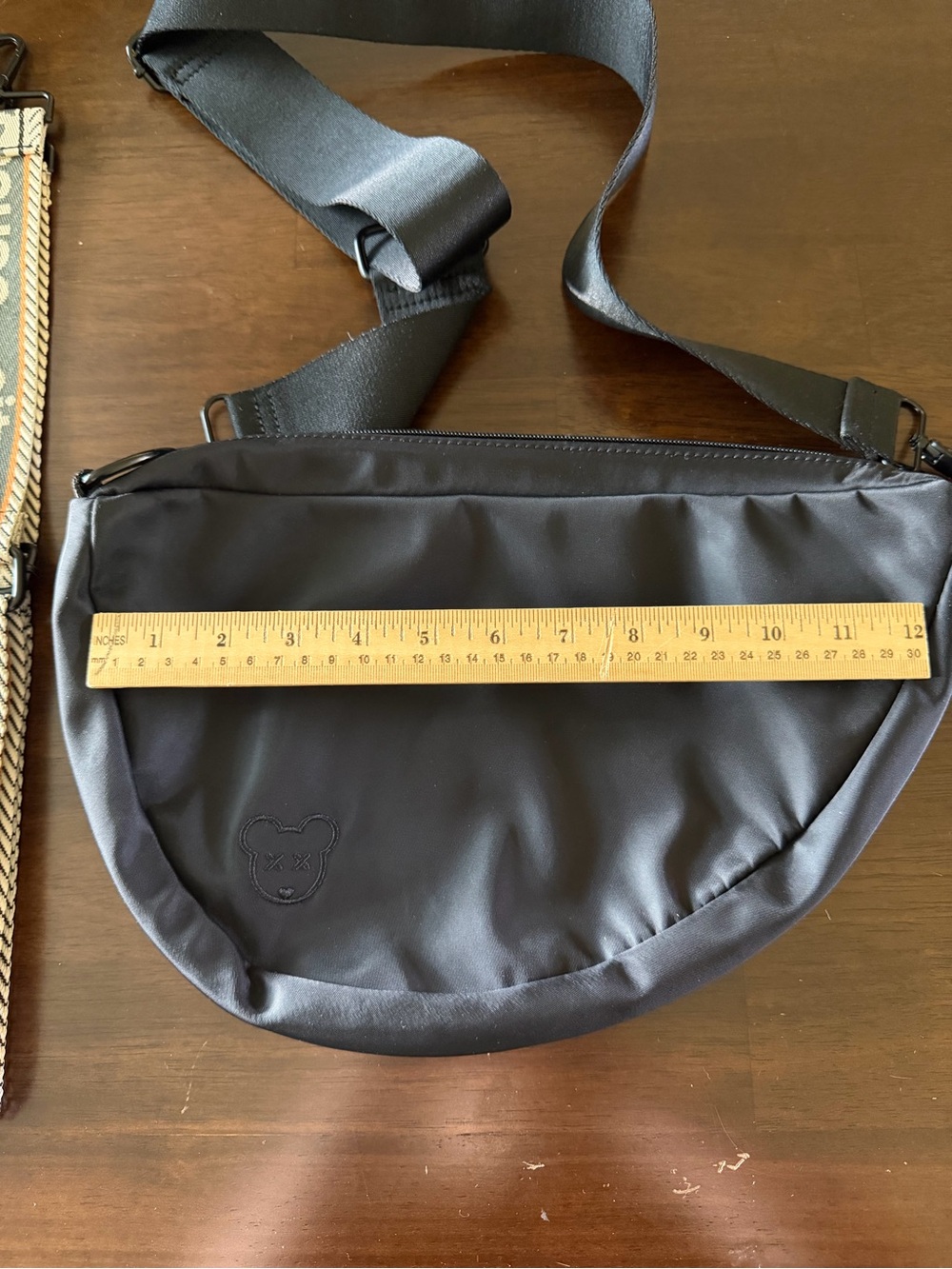 Crossbody Diaper Belt Bag with Branded Strap - Picture 5 of 6